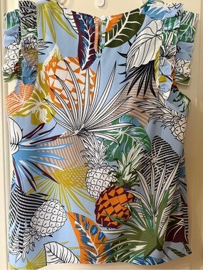 WEEK& - Tropical Print Sleeveless Top